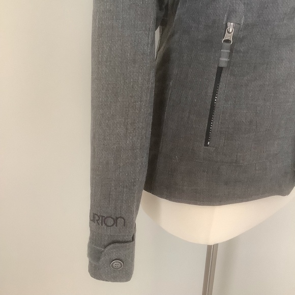 BURTON Dryride Snowboarding Ski Full‎ Zip Up Jacket XS - Picture 12 of 16